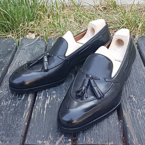 black wedding shoes for groom