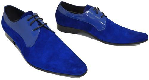 royal blue suede shoes mens