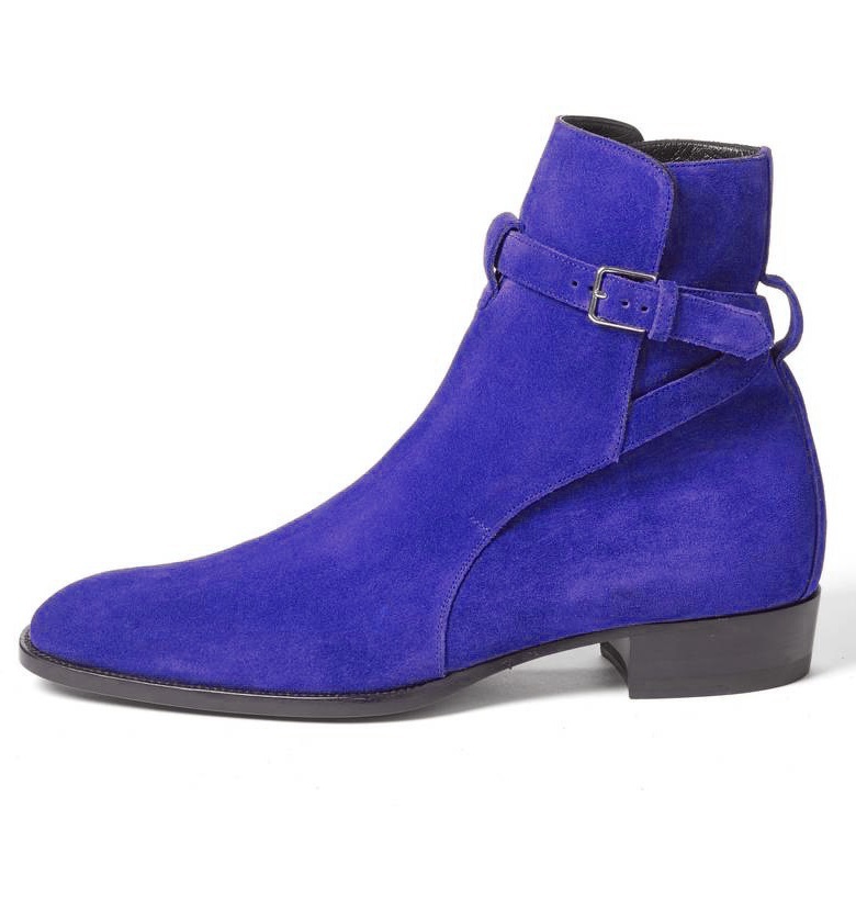 royal blue suede shoes mens